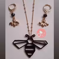 نیم ست طرح زنبور