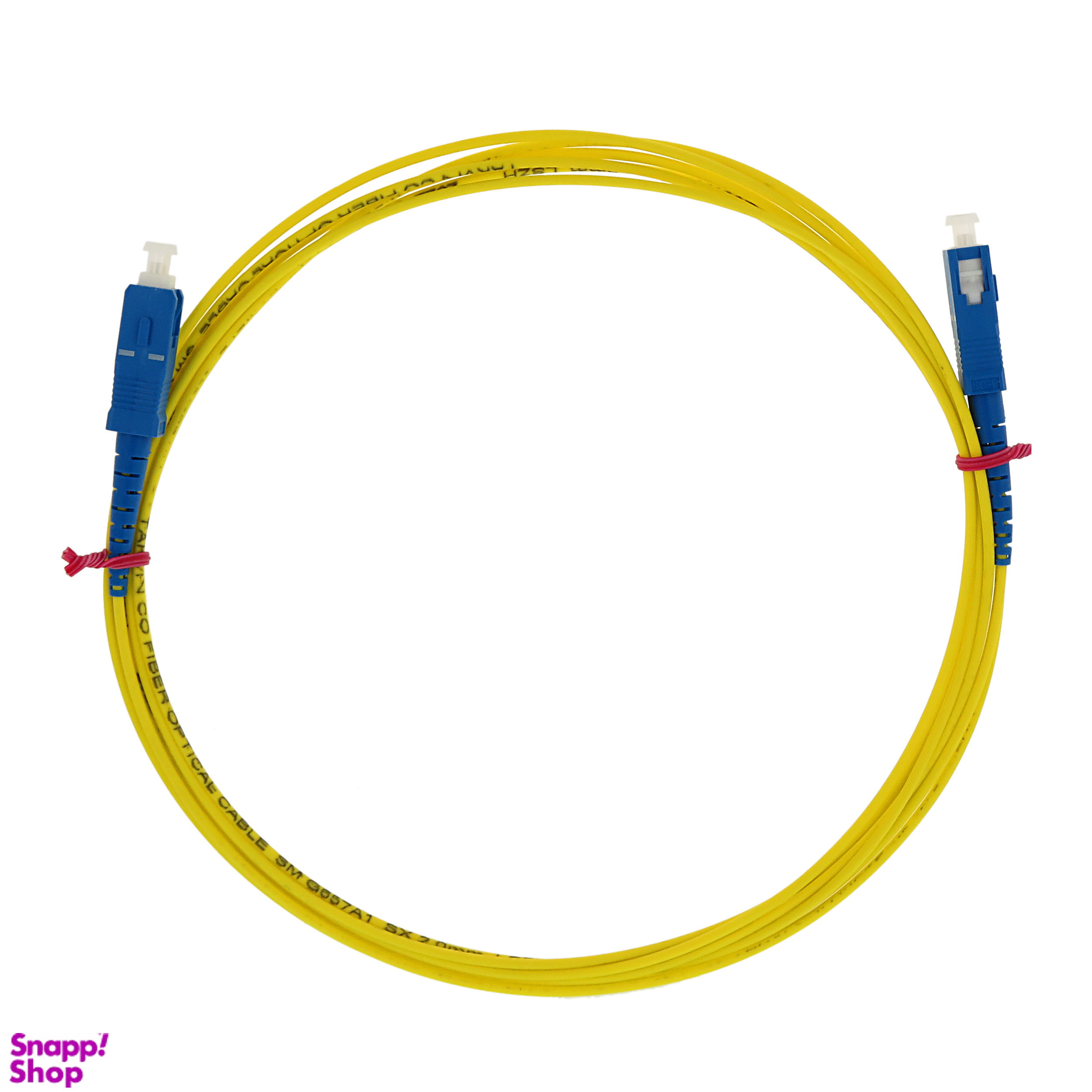 پچکورد فیبر نوری مدل SC UPC SC UPC SM SX 0.2mm طول 1 متر