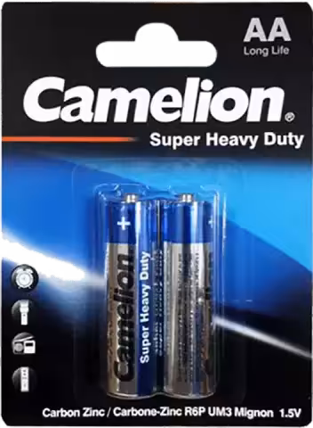 باتری قلمی CAMELION مدل R6P-BP2B