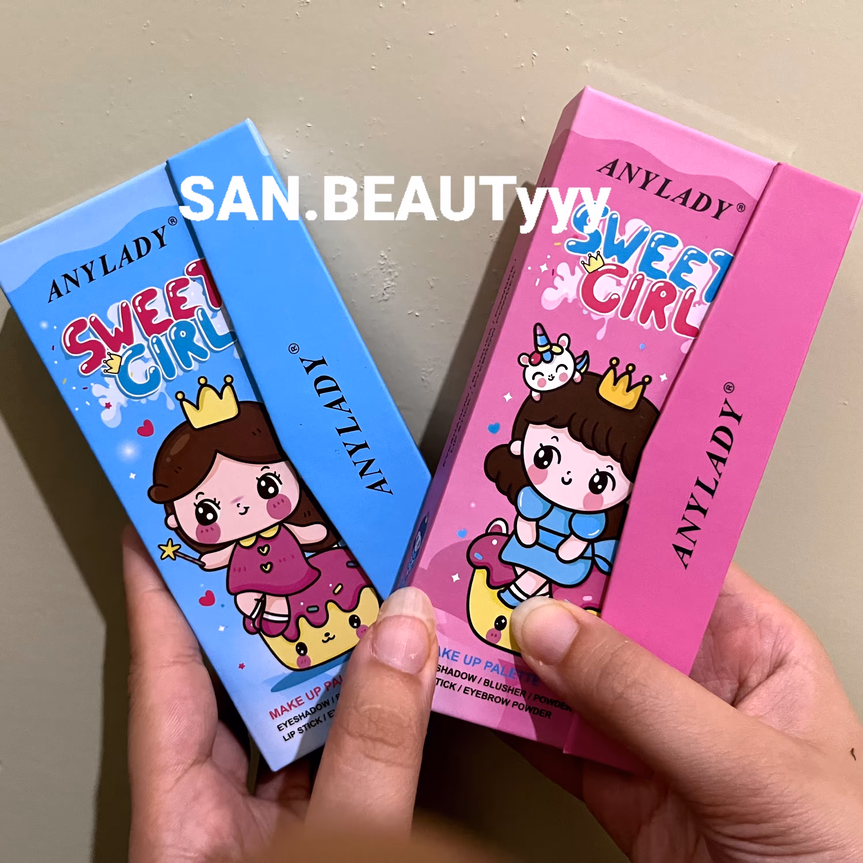 پالت سایه همه کاره  طرح Any lady