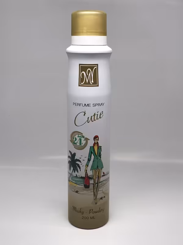 اسپری بدن زنانه مای مدل کیوتی حجم 200 میل - MAY