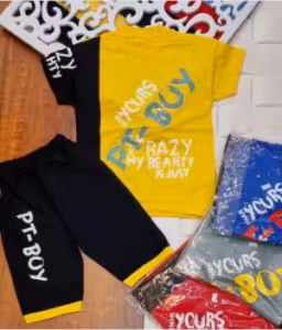 ست تیشرت وشلوارک پسرانه