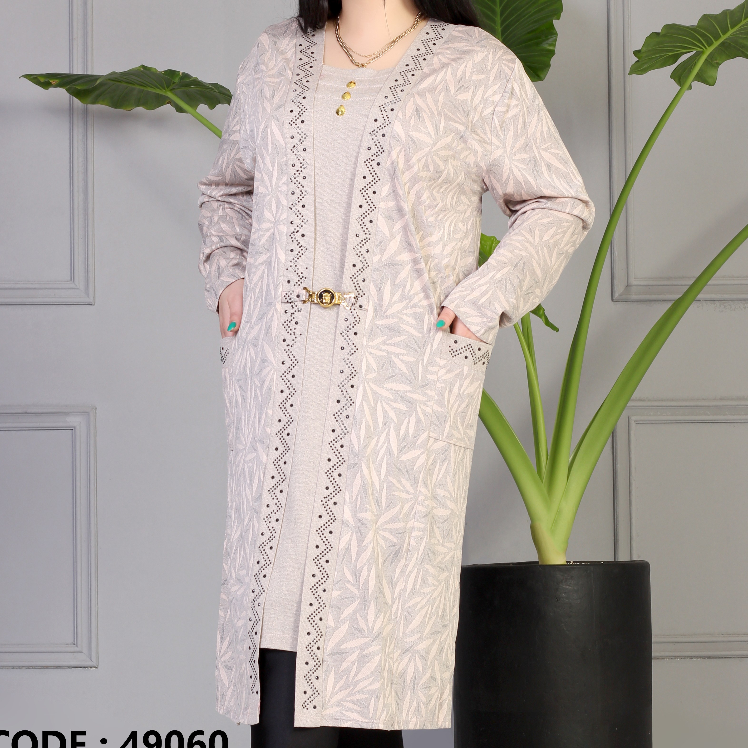 تونیک دو پی اس طرحدار نوار نگین ( پک 6 عددی-182000) کد 911 عمده-کلی
