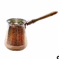 قهوه جوش شیر جوش جذوه مسی سایز متوسط 