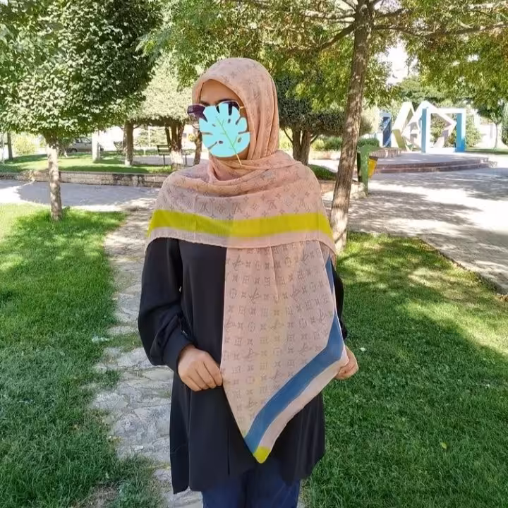 روسری نخی کریشه