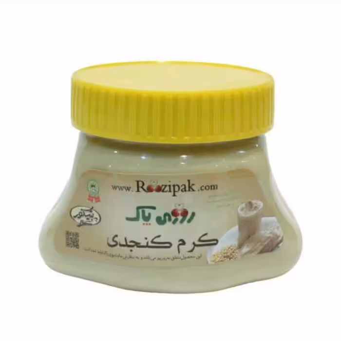 کرم کنجدی 350 گرمی ارگانیک