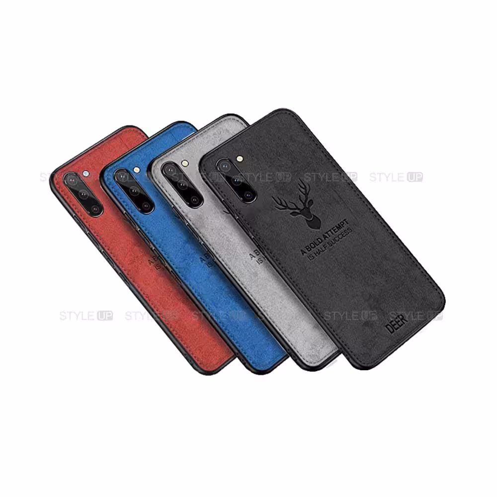 قاب گوشی سامسونگ Galaxy Note 10 پارچه ای طرح گوزن