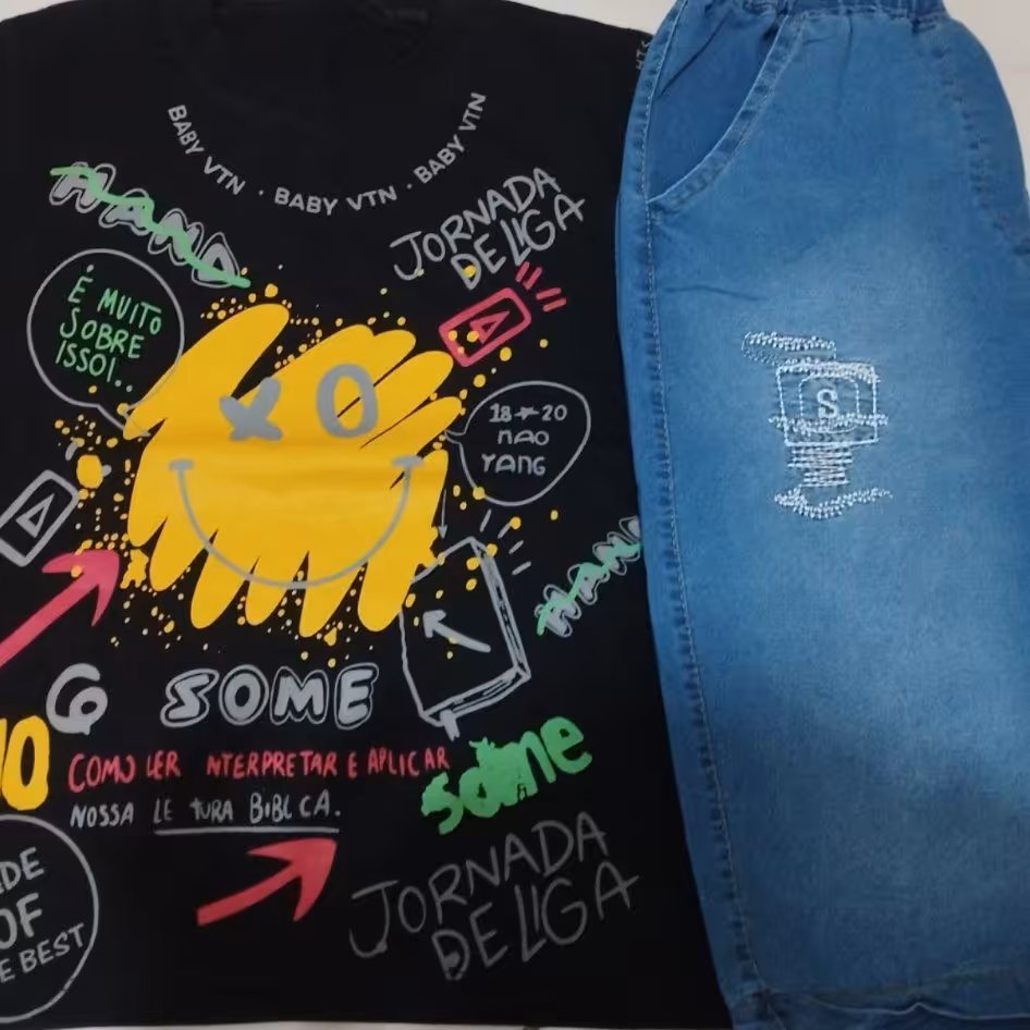 تیشرت شلوارک پسرانه نخ پنبه(ارسال رایگان)