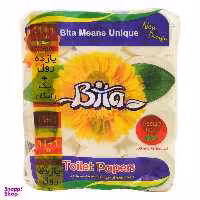 دستمال توالت بی تا مدل BI_TOIL11_GHOL بسته 12 عددی