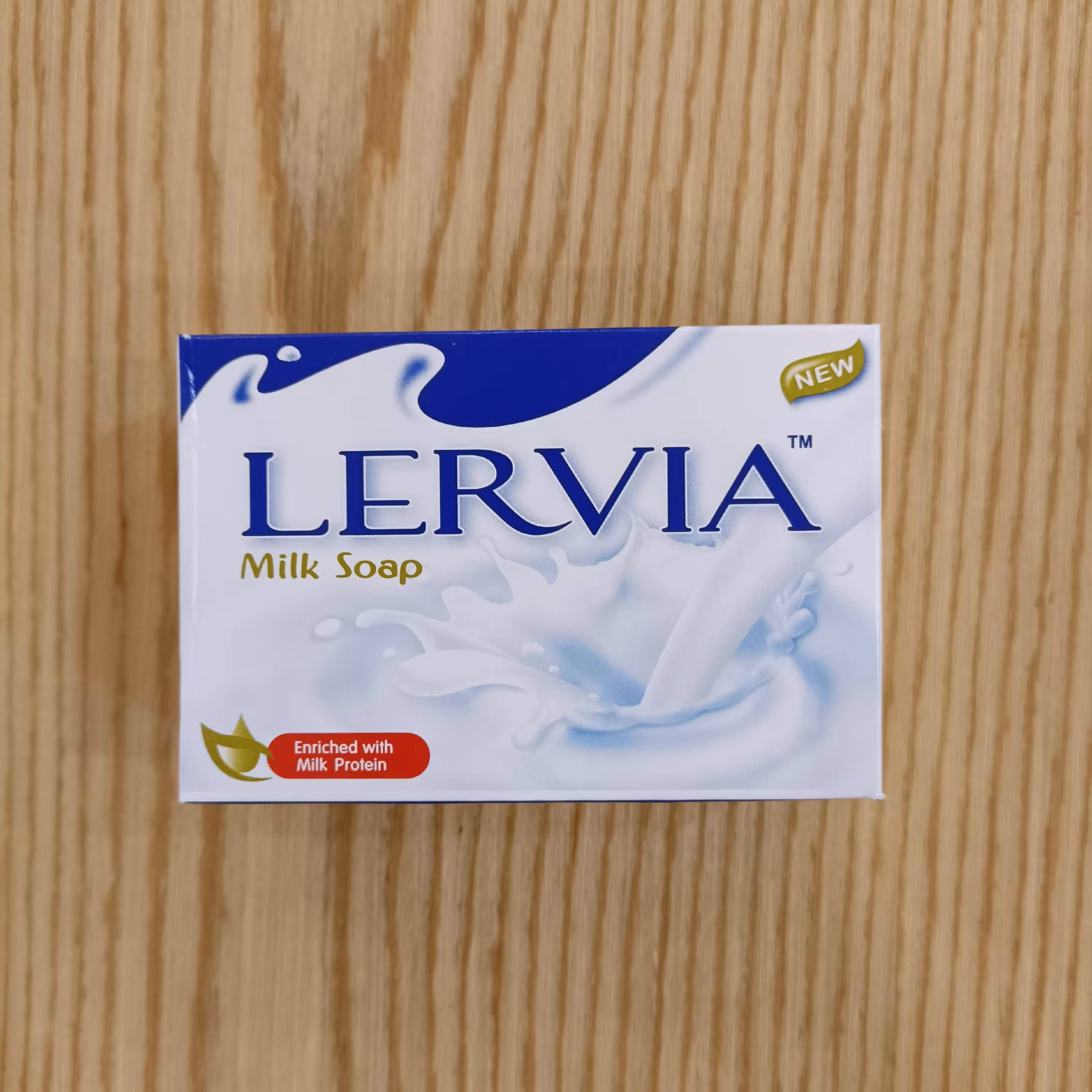 صابون روشن کننده و سفید کننده پوست لرویا  مدل شیری - وزن 90 گرم