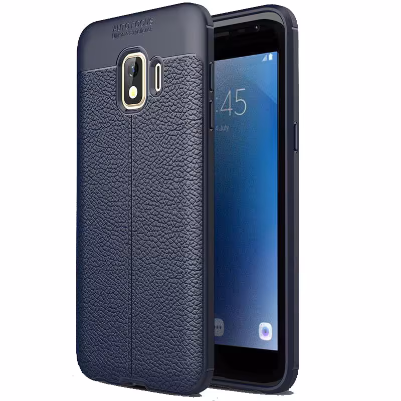 قاب ژله ای طرح چرم موبایل مناسب برای گوشی سامسونگ Galaxy J2 Core