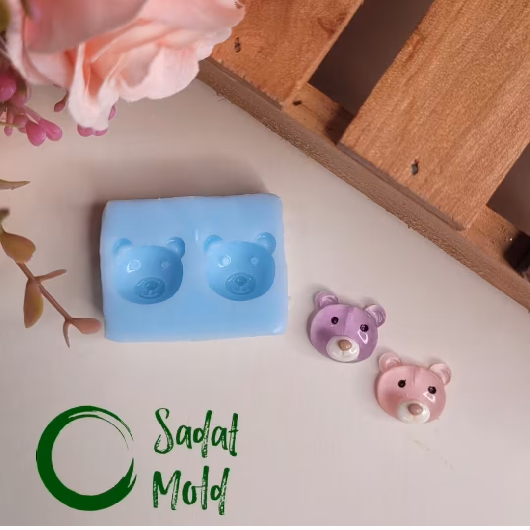 قالب سیلیکونی کله خرس جفتی