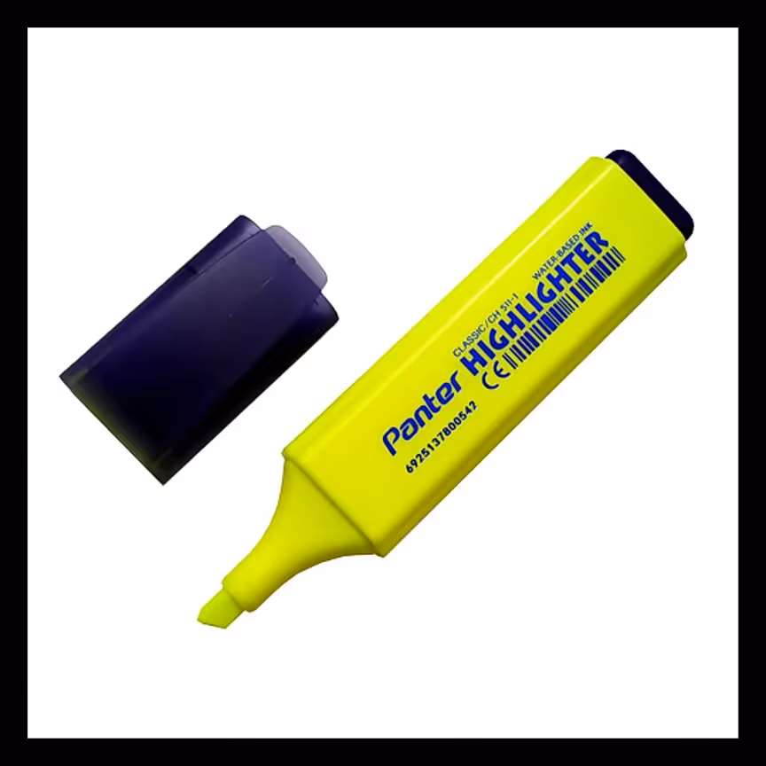 ماژیک علامت زن (هایلایتر) کلاسیک پنتر CH511 تک