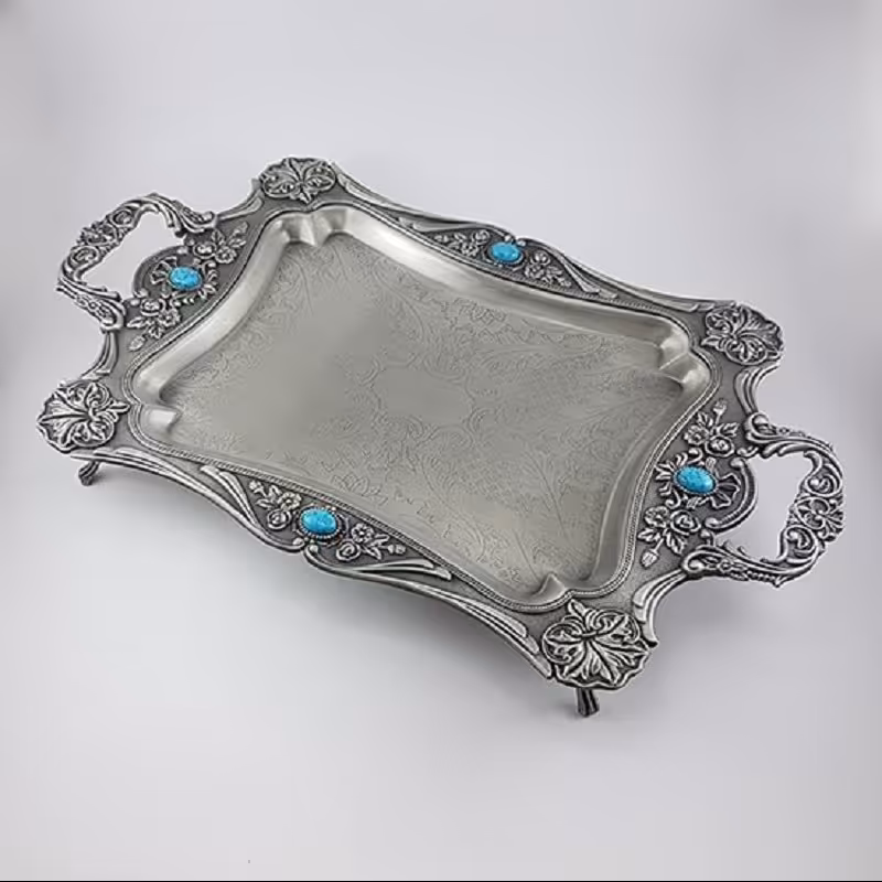 سینی پیوتر متوسط نگین دار یونیک کد 1373