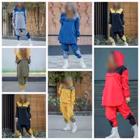 ست هودی و شلوار پاییزه در رنگبندی _فری سایز تا حدود سایز 48 (قبل از سفارش از غرفه دار موجودی گرفته شود )