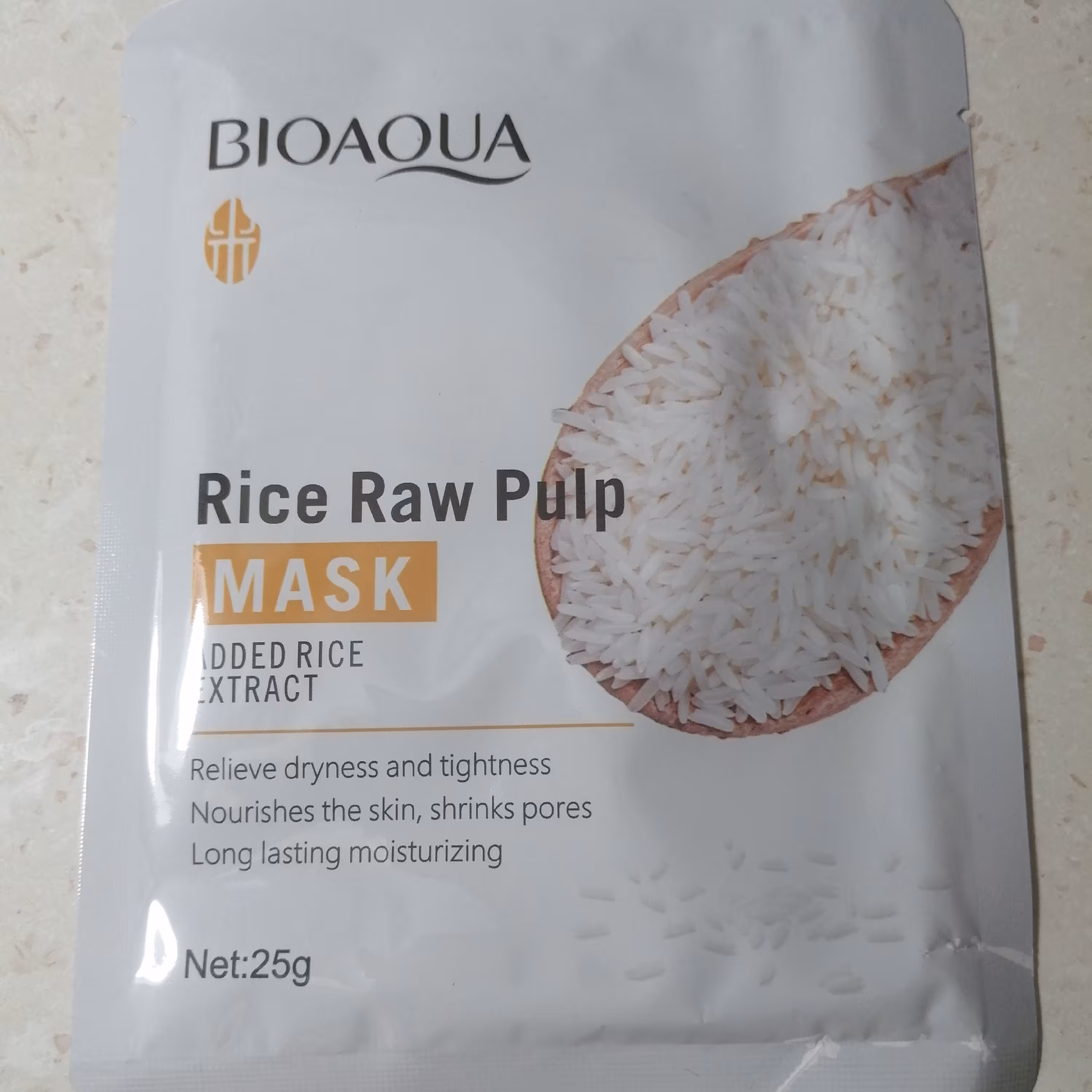 ماسک ورقه ای برنج