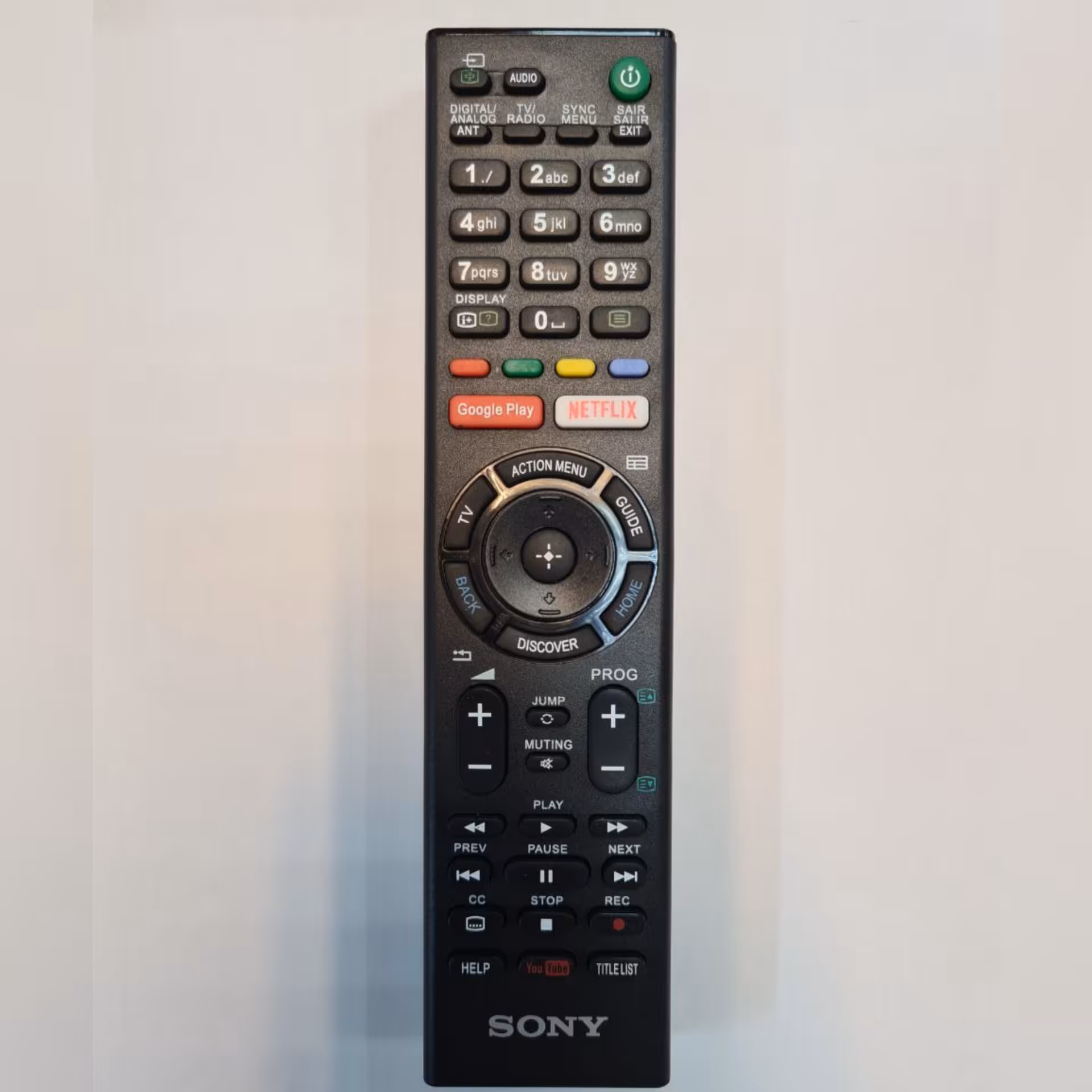 کنترل اورجینال و اصلی ال ای دی سونی  همه کاره مدل 102