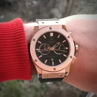 ساعتمچی مردانه هابلوت کرنوگراف جنس استیل hublot