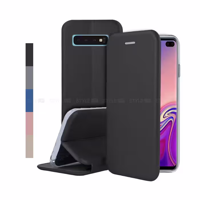 کیف کلاسوری چرمی گوشی سامسونگ Samsung Galaxy S10 Plus