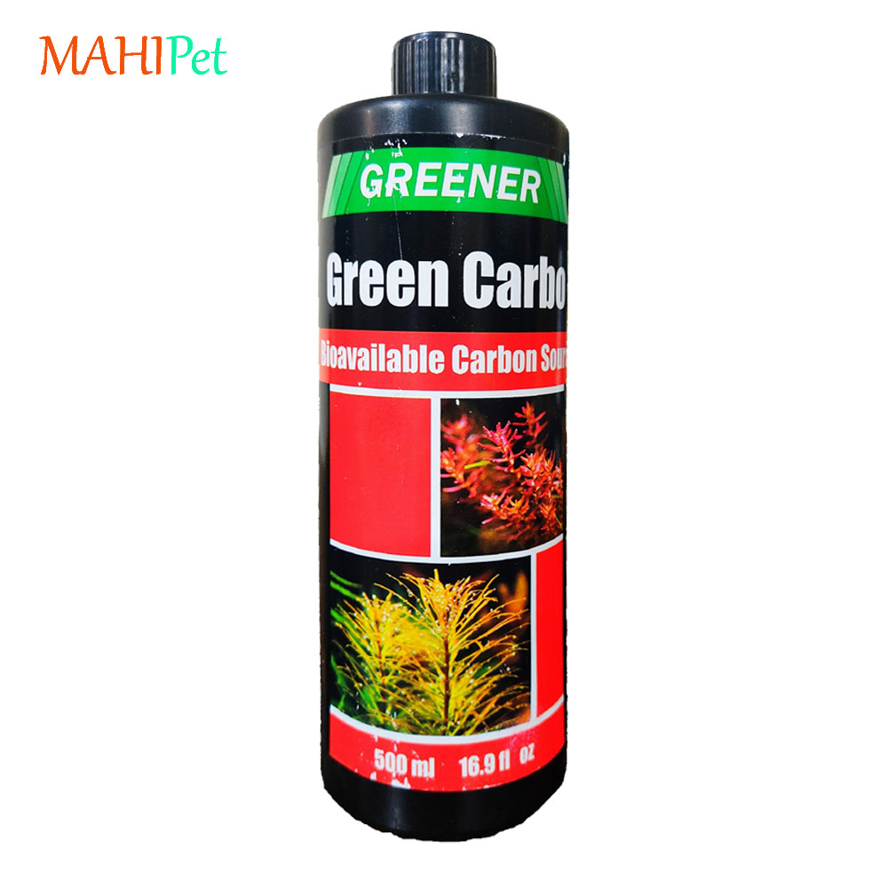 کود کربن مایع آکواریوم گرینر Green Carbo حجم 500 میلی لیتر