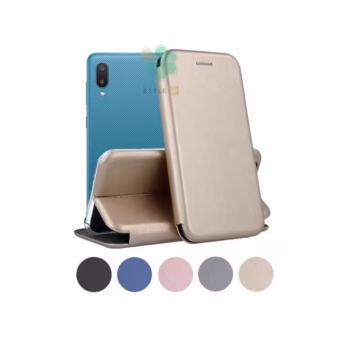 کیف کلاسوری چرمی گوشی سامسونگ Samsung Galaxy A02