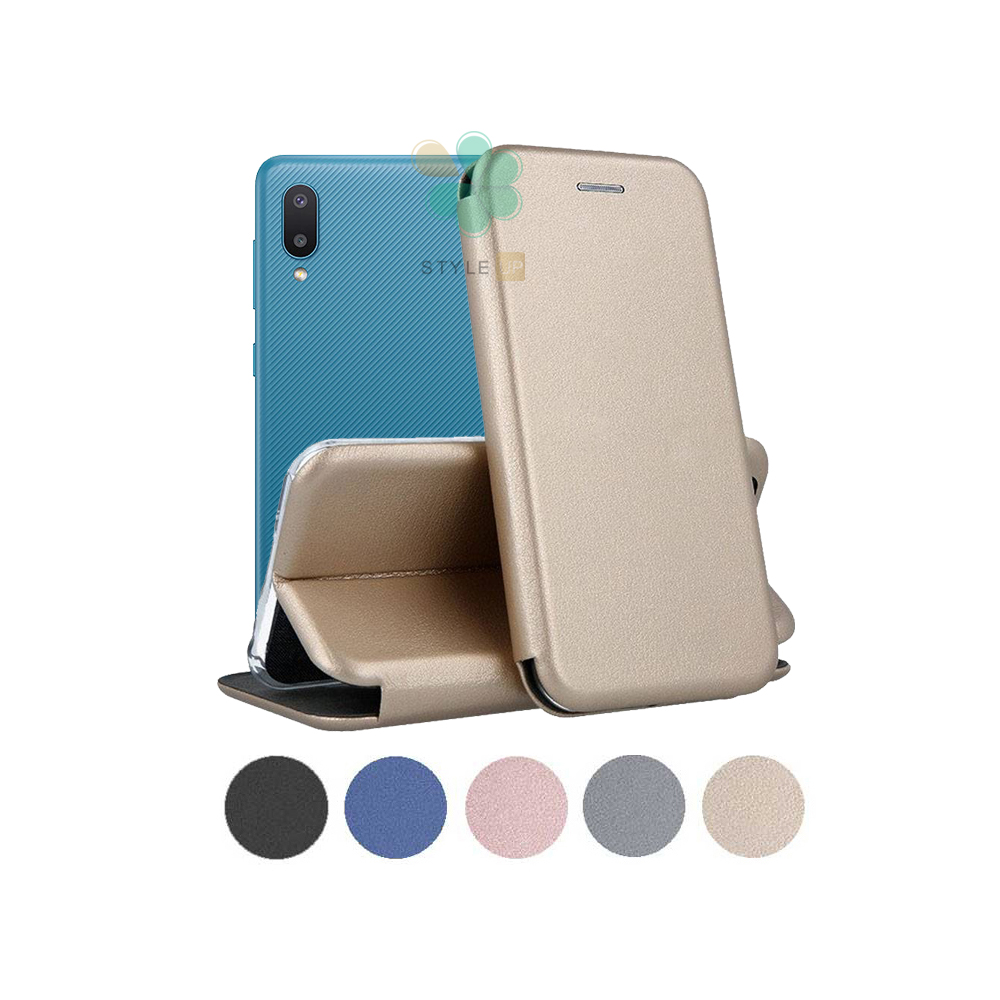 کیف کلاسوری چرمی گوشی سامسونگ Samsung Galaxy A02