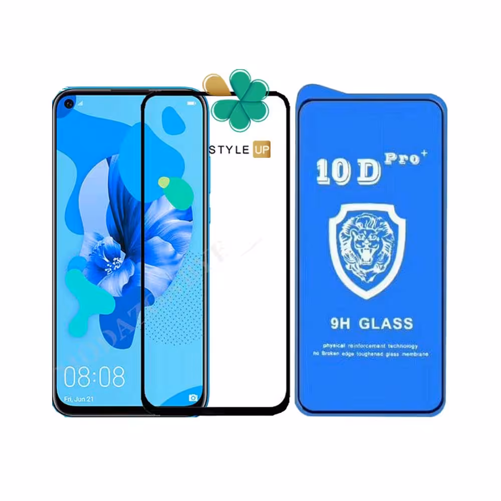 گلس تمام صفحه گوشی هواوی Huawei Nova 5i مدل 10D Pro