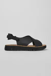 صندل مشکی زنانه سیاه si؟ yah casual k200157 022 CAMPER
