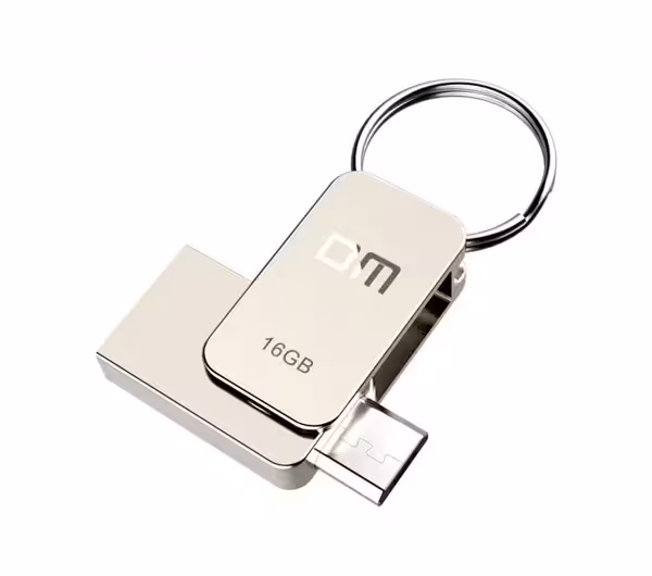 فلش مموری OTG دی ام مدل PD020 ظرفیت 16 گیگابایت