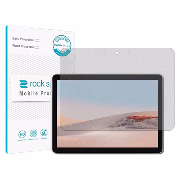 گلس تبلت مایکروسافت Surface Go 2 مدل نانو هیدروژل مات برند راک اسپیس کد L