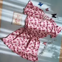 سارافون زنانه نخی گلدار
