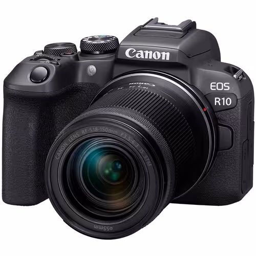 خرید دوربین Canon EOS R10 Mirrorless Camera with 18-150mm f/3.5-6.3 IS STM با بهترین قیمت
