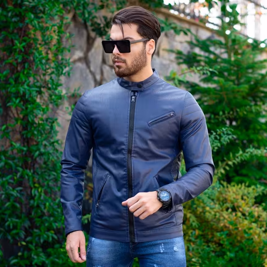 کاپشن مردانه چرم