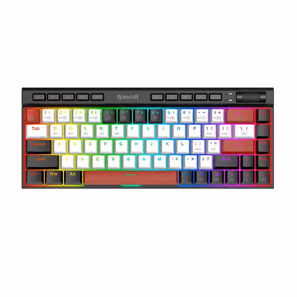 کیبورد مخصوص بازی ردراگون مدل Magic Wand Mini K635 WBR RGB PRO