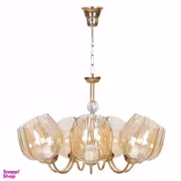 لوستر 7 شعله چشمه نور کد AB807/7