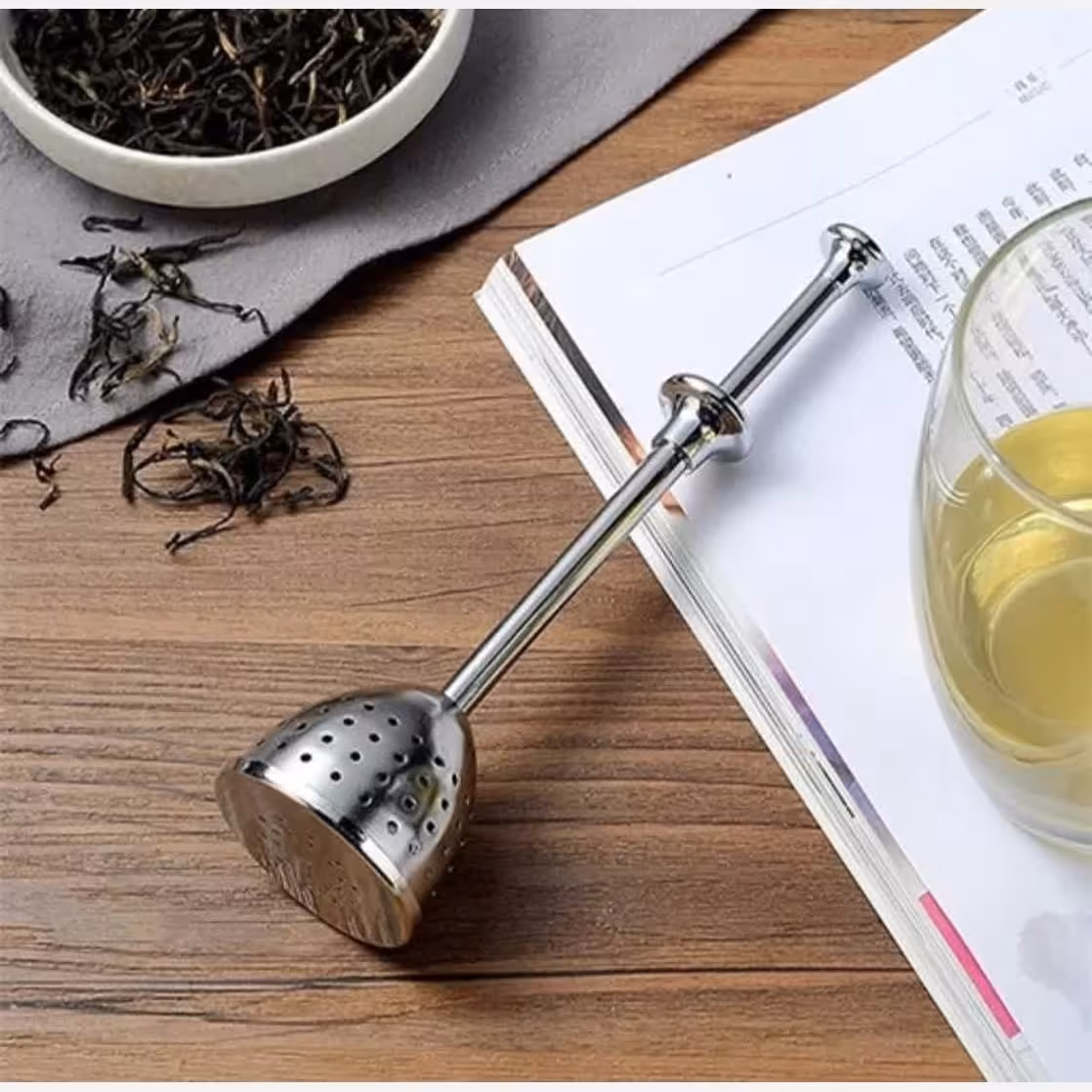 صافی چای و دمنوش استیل سوپاپی