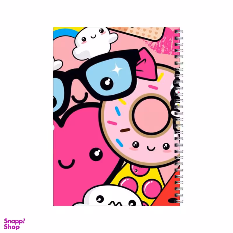 دفتر مشق 80 برگ بامبیلیپ طرح بک گراند خوشمزه کد 0331744