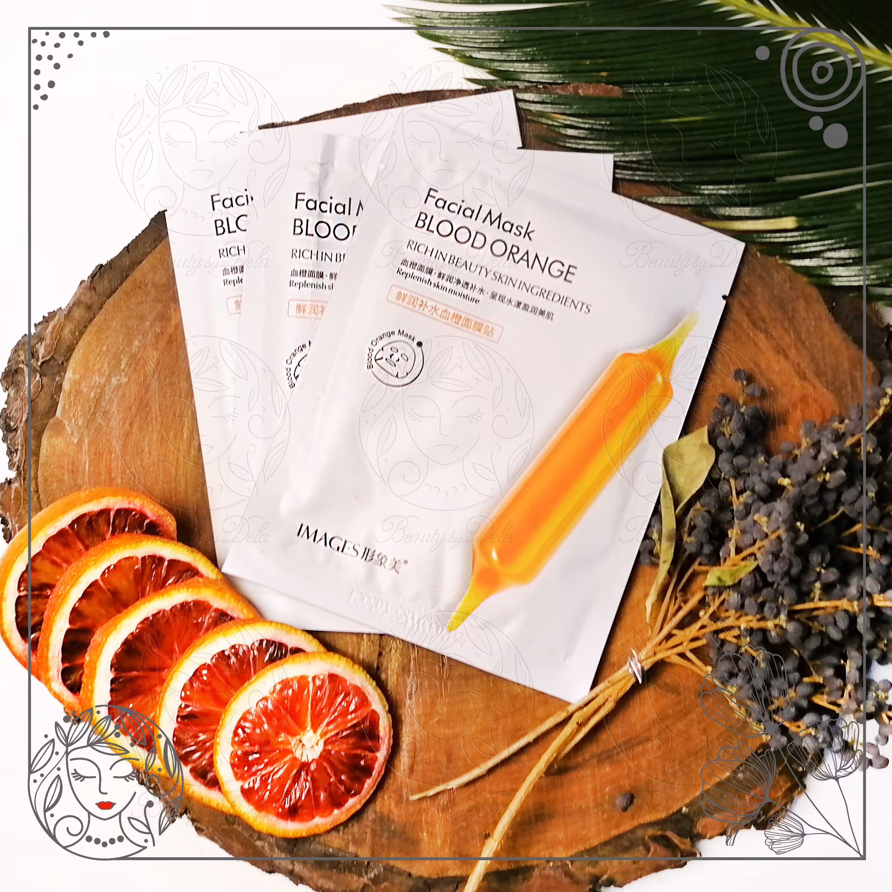 ماسک ورقه ای پرتقال خونی ایمیجز