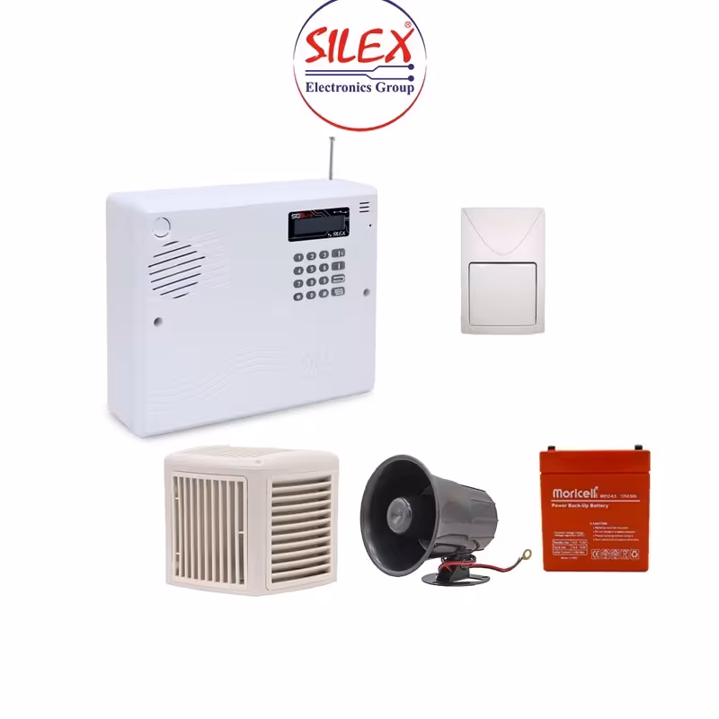 پکیج دزدگیر اماکن سایلکس 1 چشمی مناسب منزل و کسب و کار کوچک