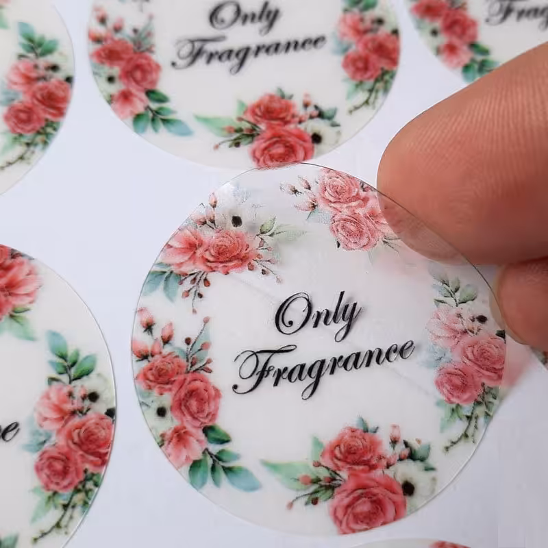 چاپ 1000 عدد لیبل شیشه ای A3