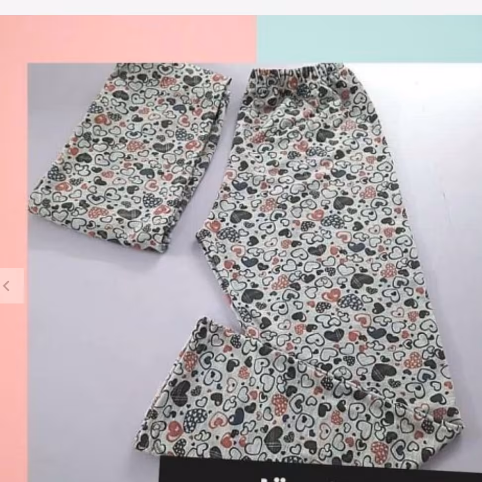 شلوار طرح قلب زنانه