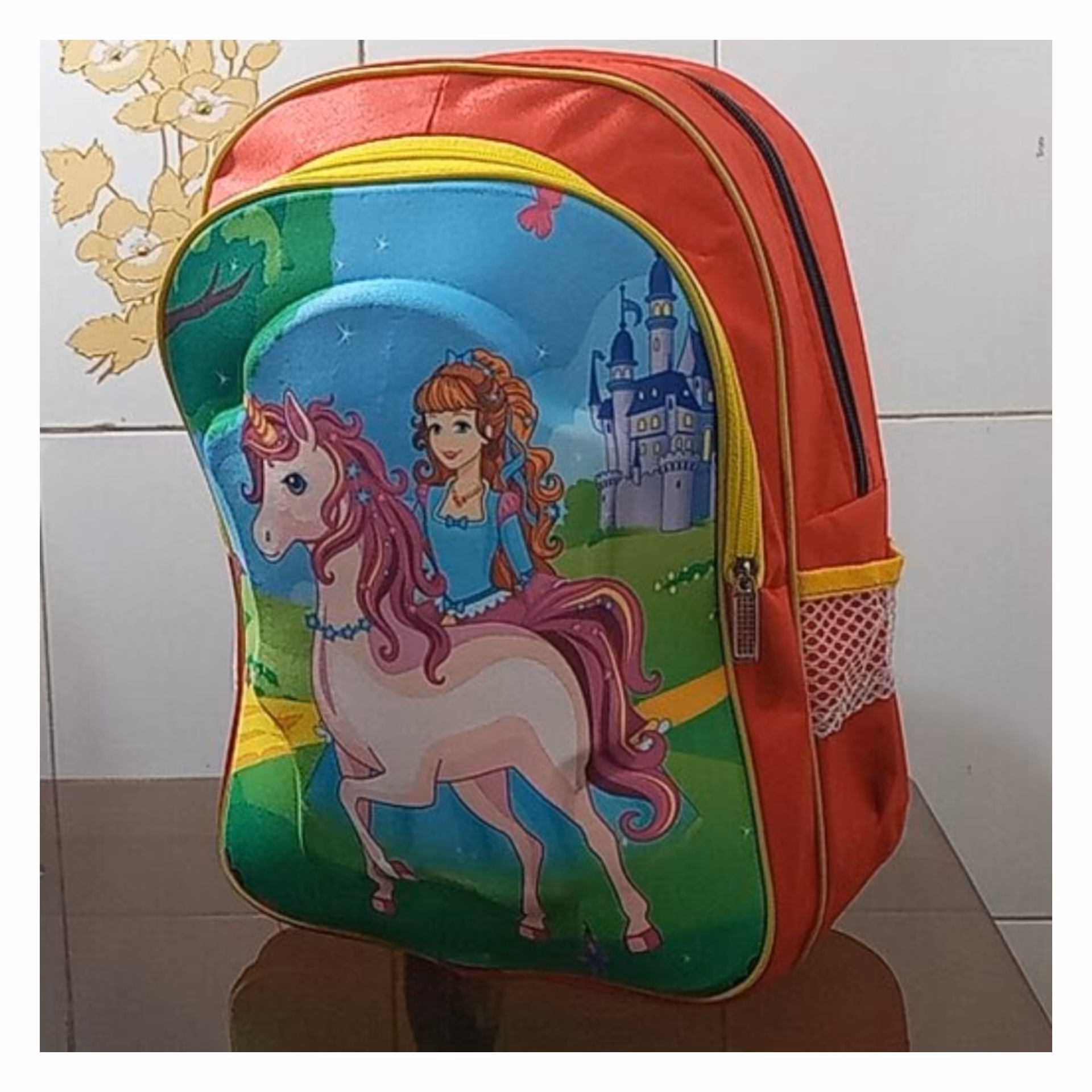 کیف مدرسه دخترانه تک شاخ برجسته