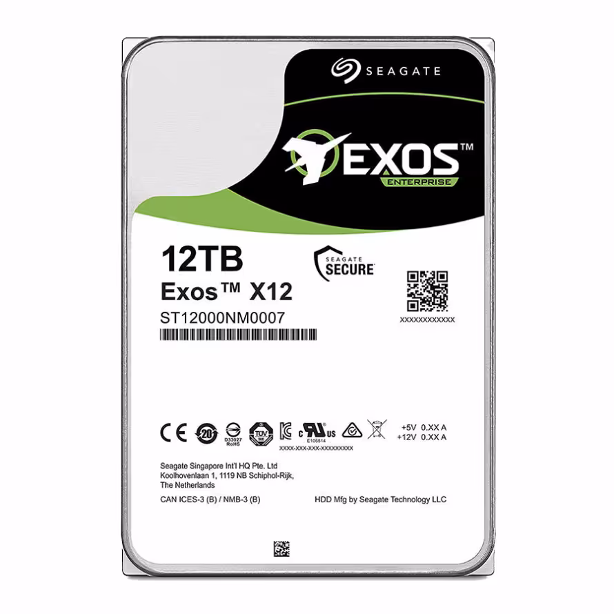 هارد دیسک اینترنال سیگیت EXOS 12TB