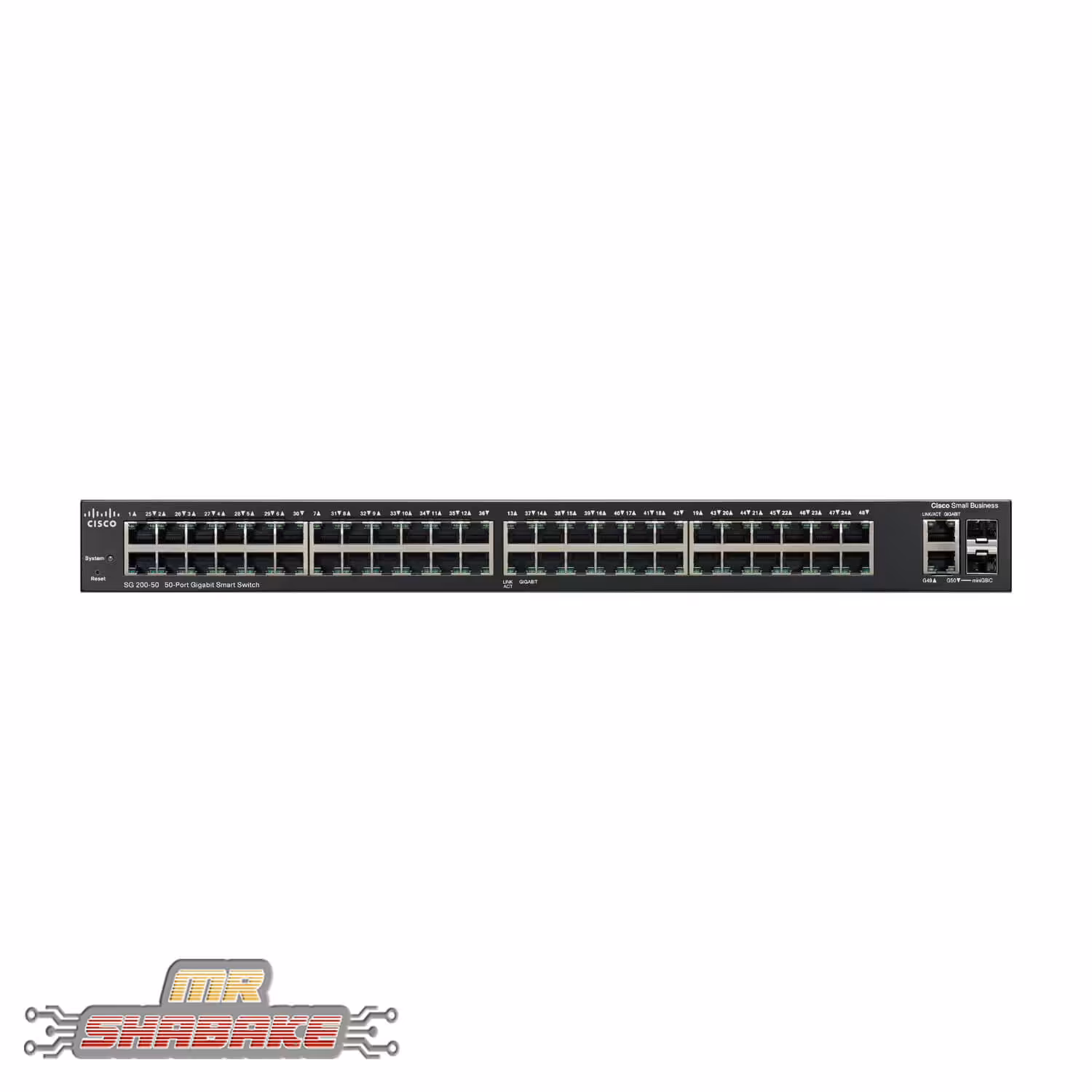 قیمت و خرید سوئیچ سیسکو SG200-50 | مستر شبکه