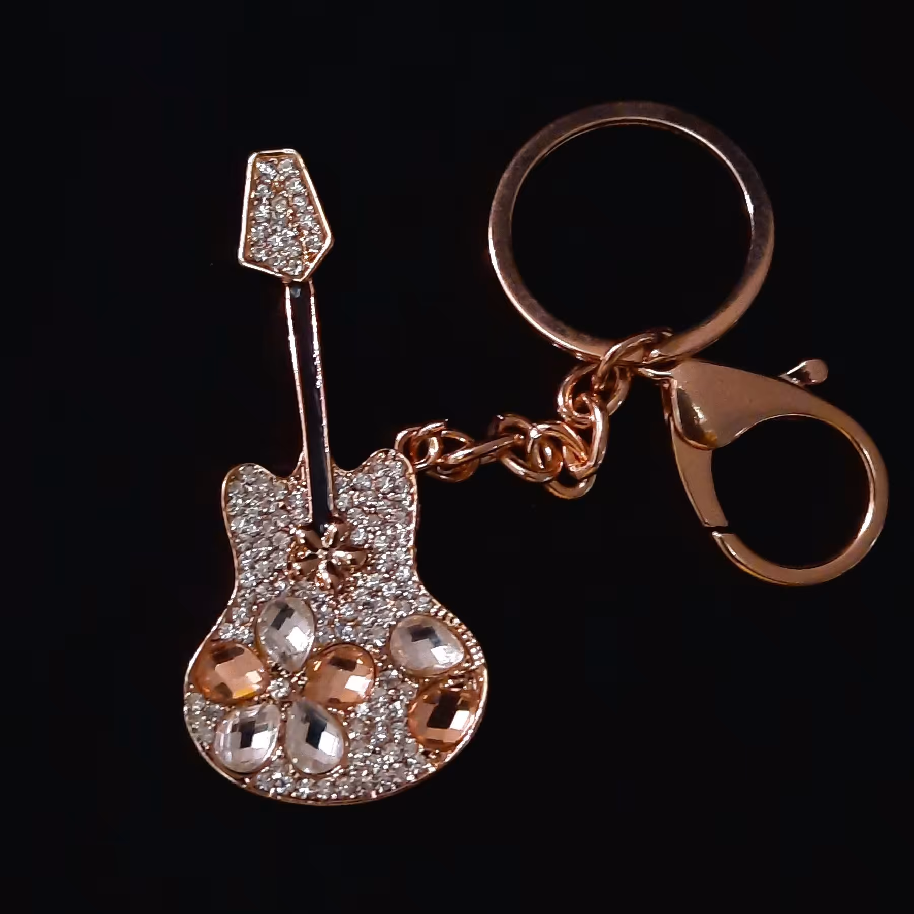 جا سویچی جا کلیدی طرح گیتار برقی رنگ گلبه ای 