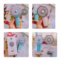 مینی فن گوش دار شارژی گرد

