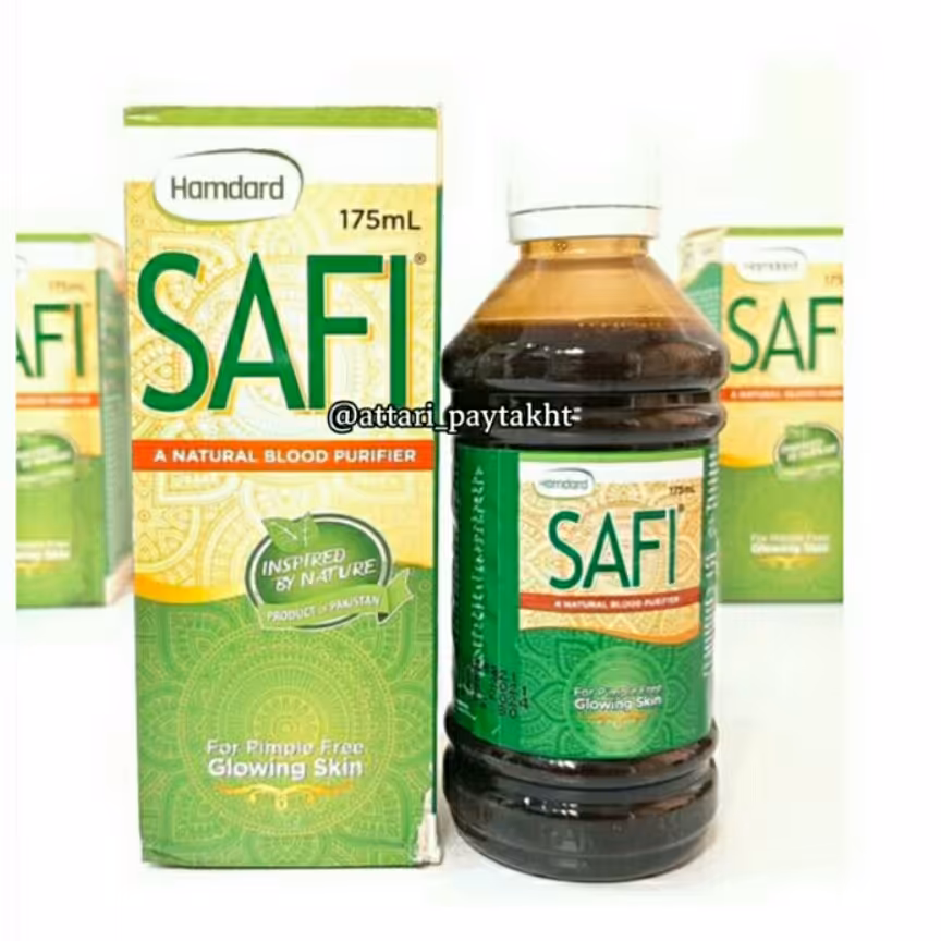 شربت گیاهی صاف کننده خون 175 میل ساخت پاکستان
