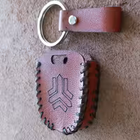 جاسوییچی چرم طبیعی تیباو پراید