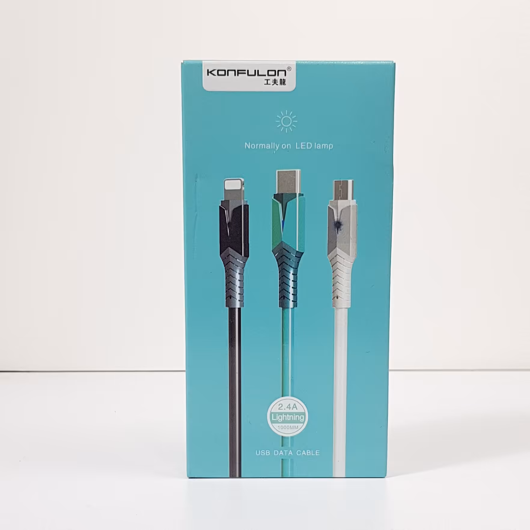 کابل تبدیل USB به لایتینگ مدل  DC38