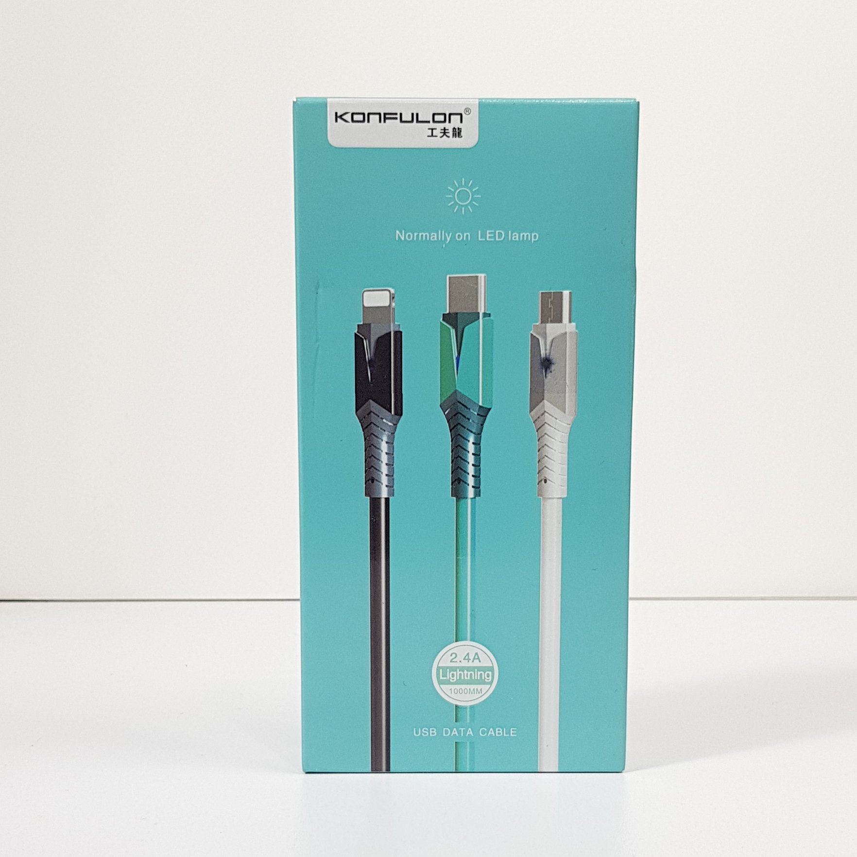 کابل تبدیل USB به لایتینگ مدل  DC38